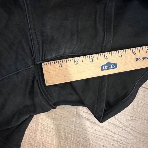 SLINK JEANS BLACK DENIM SHORTS CURVY SIZE 24 - Picture 7 of 9